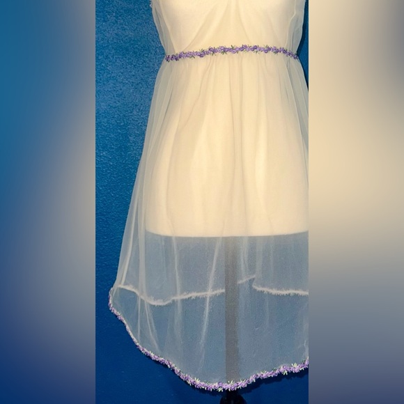 dELiA*s Sheer Mesh Babydoll Dress - Picture 6 of 9